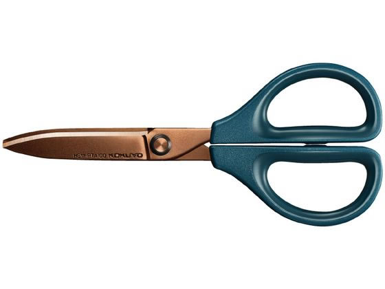 コクヨ ハサミ[サクサ]チタン・グルーレス刃 ダークブルー HSM-PTA100DB 1本（ご注文単位1本）【直送品】