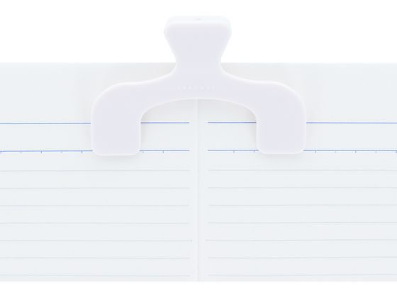 サンスター文具 ウカンムリクリップぷち サイレントホワイト S3625036 1個(ご注文単位1個)【直送品】