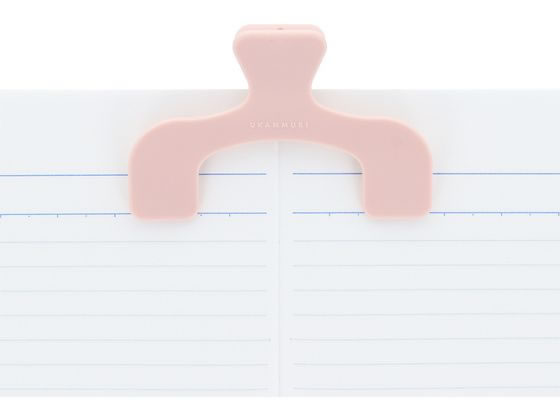 サンスター文具 ウカンムリクリップぷち ピーチベージュ S3625052 1個(ご注文単位1個)【直送品】