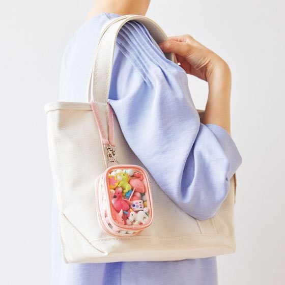 リヒトラブ myfa デコレーションボックスポーチ ミニミニ アプリコットオレンジ 1個(ご注文単位1個)【直送品】