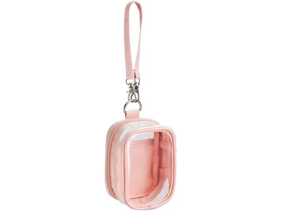 リヒトラブ myfa デコレーションボックスポーチ ミニミニ シャーベットピンク 1個(ご注文単位1個)【直送品】