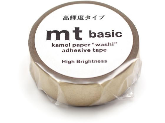 カモ井 mt 1P 高輝度 シャンパンゴールド MT01P532 1巻（ご注文単位1巻）【直送品】
