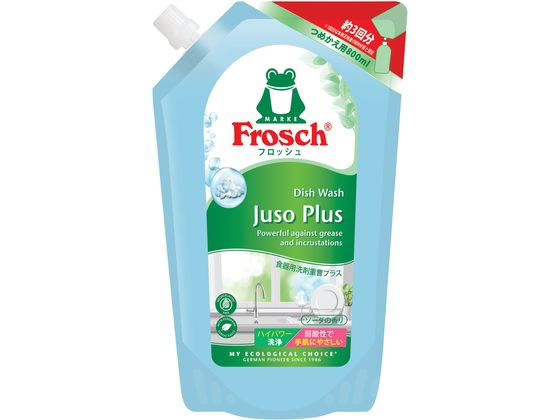 旭化成 フロッシュ食器用洗剤 重曹プラス つめかえ用 800mL 1個(ご注文単位1個)【直送品】