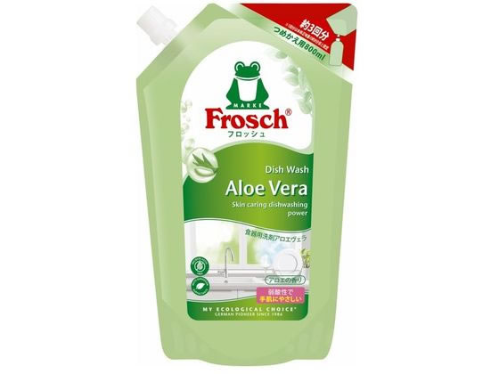 旭化成 フロッシュ食器用洗剤 アロエヴェラ つめかえ用 800mL 1個(ご注文単位1個)【直送品】