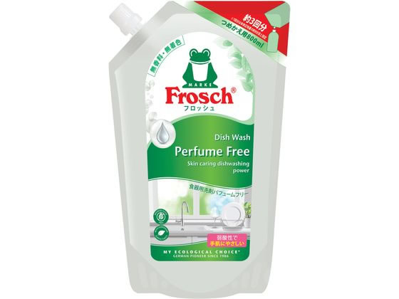 旭化成 フロッシュ食器用洗剤 パフュームフリー つめかえ用 800mL 1個(ご注文単位1個)【直送品】