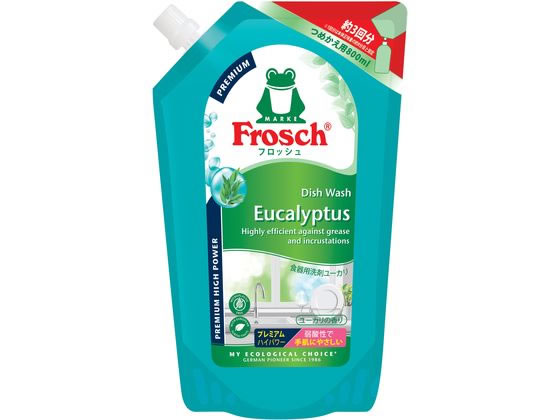旭化成 フロッシュ食器用洗剤 プレミアム ユーカリ つめかえ用800mL 1個(ご注文単位1個)【直送品】