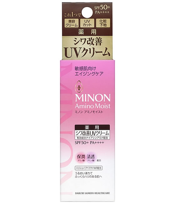 第一三共ヘルスケア ミノンアミノモイスト エイジングケア デイクリームUV 30g 1個（ご注文単位1個）【直送品】