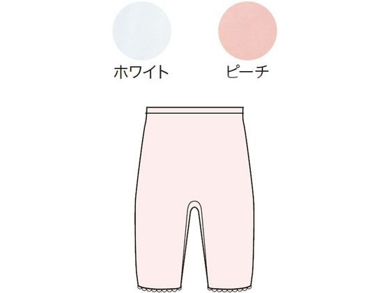 神戸生絲 国産純綿婦人用5分パンティ ピーチ L 1枚(ご注文単位1枚)【直送品】