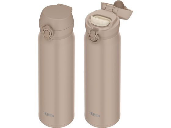 サーモス 真空断熱ケータイマグ 600mL グレーベージュ JNL-S600GYBE 1個(ご注文単位1個)【直送品】