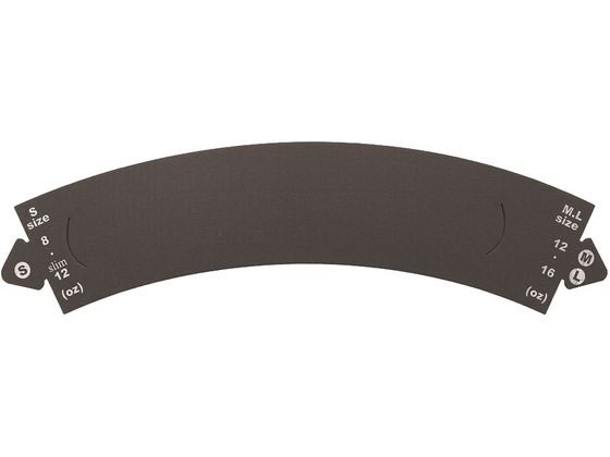 アートナップ カップスリーブ 黒 8・12・16オンス対応 50枚入 TS-91 1袋(ご注文単位1袋)【直送品】