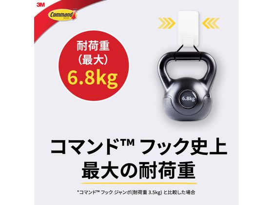 3M コマンドフック XXLサイズ CMXXL 1パック(ご注文単位1パック)【直送品】