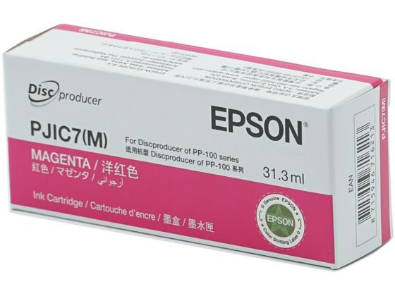 EPSON インクカートリッジ マゼンタ PJIC7M 1個（ご注文単位1個）【直送品】