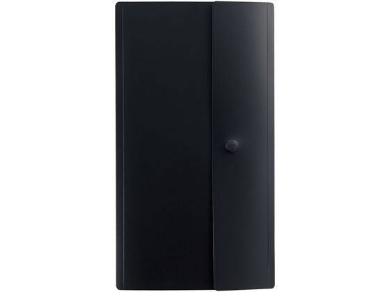 リヒトラブ Collel リーフレットホルダー 225×125mm ブラック F481-24 1冊（ご注文単位1冊）【直送品】