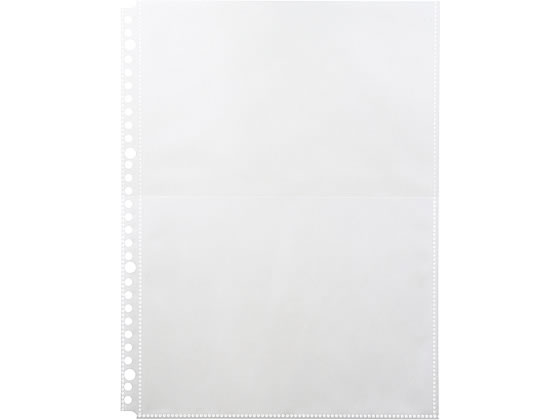 リヒトラブ Collel クリヤーポケット A4+A5 タテ 30穴 10枚 N473 1パック(ご注文単位1パック)【直送品】