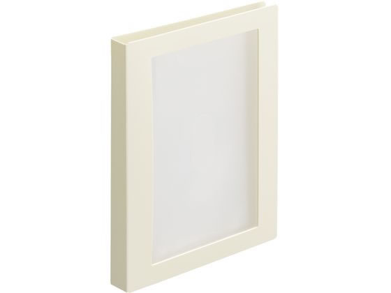 リヒトラブ Collel ポストカードアルバム A6 ホワイト N467-0 1冊（ご注文単位1冊）【直送品】