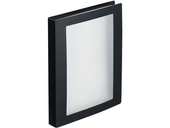 リヒトラブ Collel ポストカードアルバム A6 ブラック N467-24 1冊（ご注文単位1冊）【直送品】