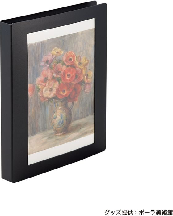 リヒトラブ Collel ポストカードアルバム A6 ブラック N467-24 1冊(ご注文単位1冊)【直送品】