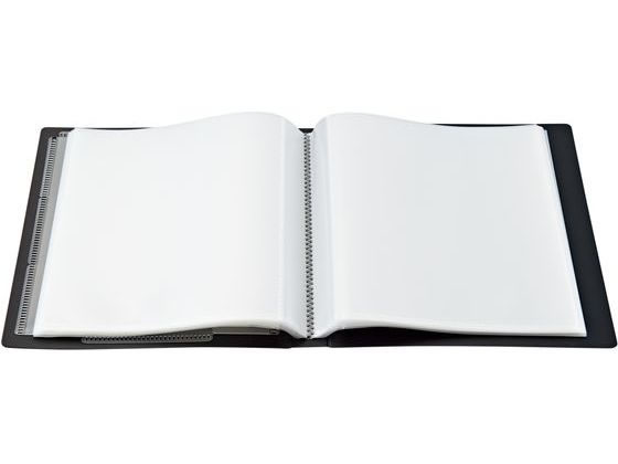 リヒトラブ Collel ポストカードアルバム A6 ブラック N467-24 1冊(ご注文単位1冊)【直送品】