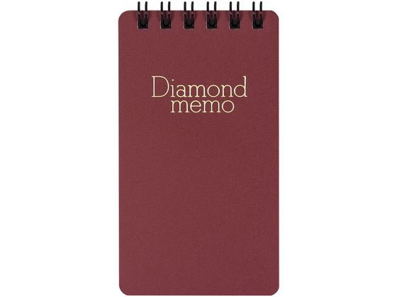 ミドリ ダイヤメモ S 5mm幅罫 赤 40枚 19001 1冊(ご注文単位1冊)【直送品】