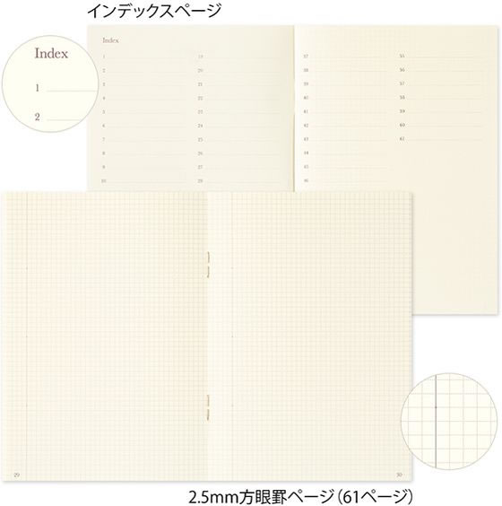 ミドリ ノート コモンプレイス A6 グレー 15362006 1冊(ご注文単位1冊)【直送品】