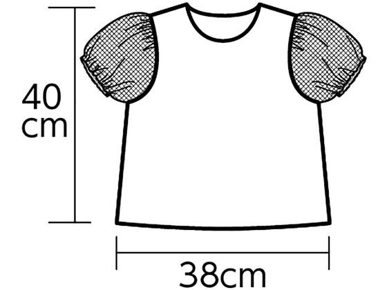 アーテック パフスリーブソフトサテンシャツ ホワイト 18263 1枚(ご注文単位1枚)【直送品】