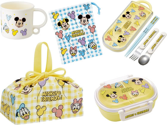 スケーター ランチ5点セット ミッキー&フレンズ風船 432138 1ｾｯﾄ（ご注文単位1ｾｯﾄ）【直送品】