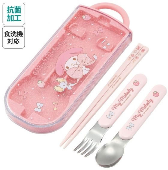 スケーター ランチ5点セット マイメロディビッグリボン 432152 1ｾｯﾄ（ご注文単位1ｾｯﾄ）【直送品】