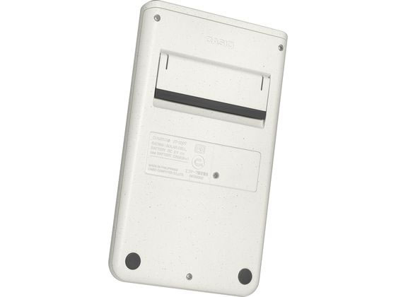 カシオ ジャストサイズ電卓12桁 Comfy オフホワイト JT-200T-WE-N 1台(ご注文単位1台)【直送品】