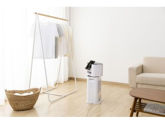 アイリスオーヤマ サーキュレーター衣類乾燥除湿機 ホワイト IJD-I50-W 1台(ご注文単位1台)【直送品】