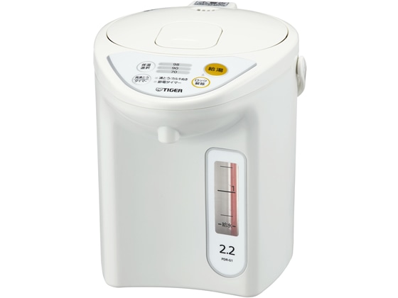 タイガー マイコン電動ポット 2.2L PDR-G221W 1台(ご注文単位1台)【直送品】