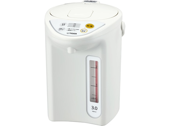 タイガー マイコン電動ポット 3.0L PDR-G301W 1台(ご注文単位1台)【直送品】