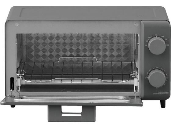 アイリスオーヤマ オーブントースター2枚焼き ウォームグレー EOT-201-H 1台（ご注文単位1台）【直送品】