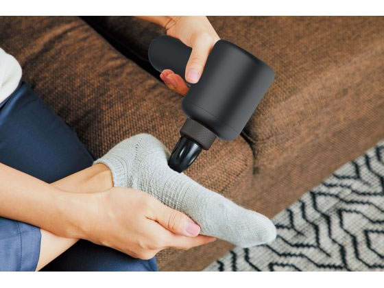 DOCTOR AIR リカバリーガン ブラック RG-01 BK 1台(ご注文単位1台)【直送品】