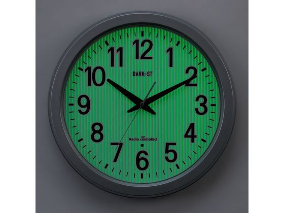 キングジム 電波掛時計ダクストII GDKN-003 1個(ご注文単位1個)【直送品】