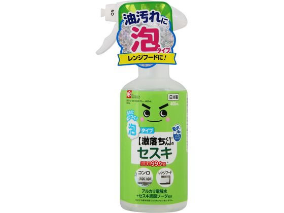 レック 激落ちくん セスキ 泡スプレー 本体 400mL C00134 1本(ご注文単位1本)【直送品】