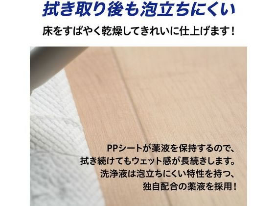 アイリスオーヤマ トルクリーン フローリングワイパーシート ウェット20枚 DN-FW201P 1パック(ご注文単位1パック)【直送品】