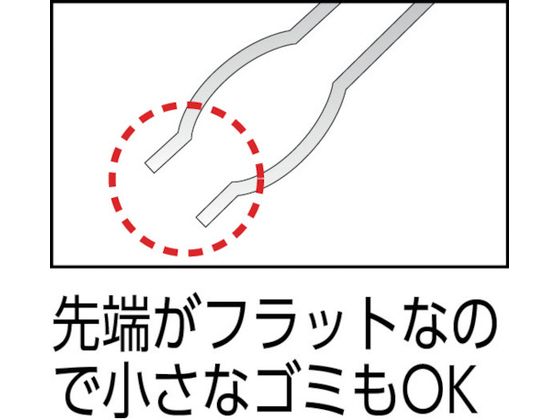 TRUSCO ゴミはさみ 570mm TDT-600 1本(ご注文単位1本)【直送品】