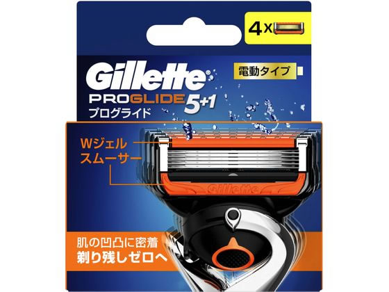P&G ジレット プログライド パワー替刃4B 1個(ご注文単位1個)【直送品】