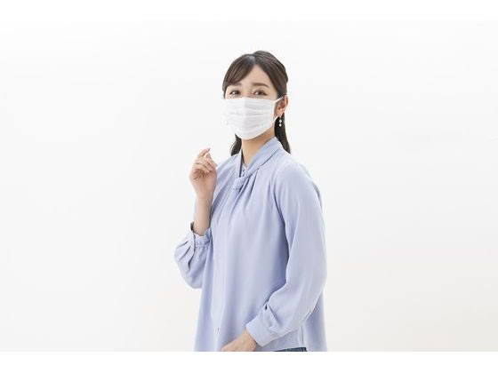 アイリス DAILYFITMASK なめらかタッチ ふつう ホワイト 50枚 1箱(ご注文単位1箱)【直送品】