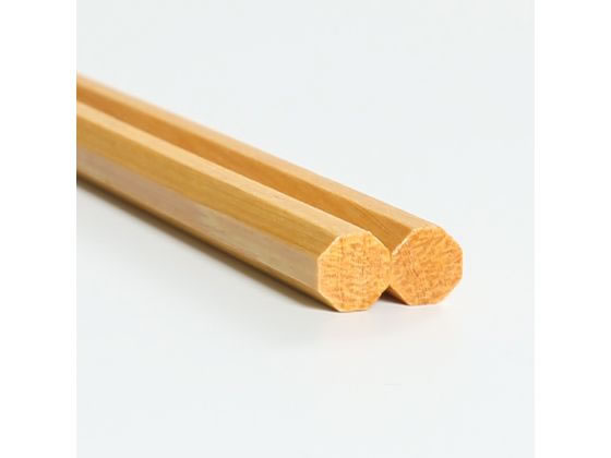 不二貿易 八角箸 5膳 15418 1パック(ご注文単位1パック)【直送品】
