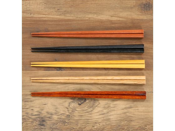 不二貿易 八角箸 5膳 15418 1パック(ご注文単位1パック)【直送品】