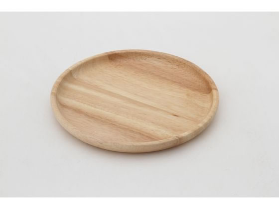 不二貿易 木製ラウンドディッシュ M ボヌール 96218 1個(ご注文単位1個)【直送品】