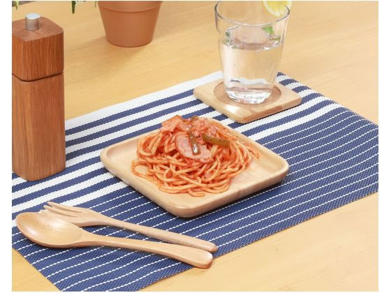 不二貿易 木製スクエアディッシュ S ボヌール 96219 1個(ご注文単位1個)【直送品】