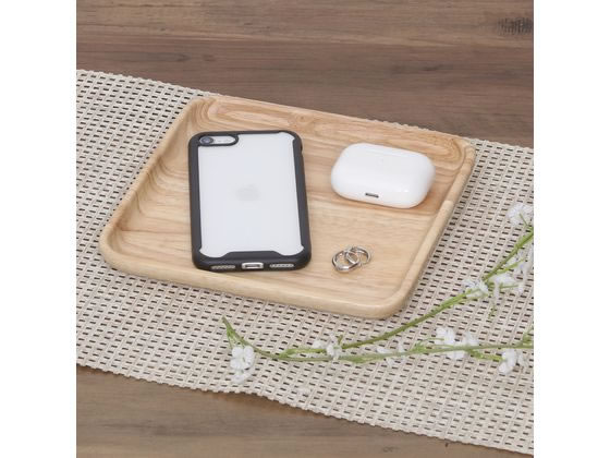 不二貿易 木製スクエアディッシュ M ボヌール 96220 1個(ご注文単位1個)【直送品】