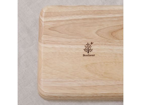 不二貿易 木製スクエアディッシュ M ボヌール 96220 1個(ご注文単位1個)【直送品】