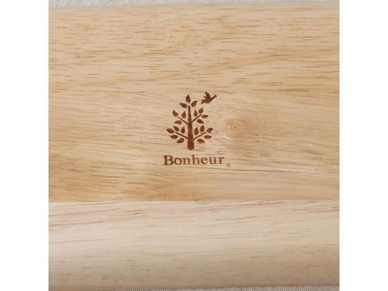 不二貿易 木製レクタングルトレー 仕切り付き ボヌール 96221 1個(ご注文単位1個)【直送品】