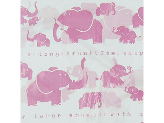 小久保工業所 ぞうさんの手さげ袋 25枚入 3663 1枚（ご注文単位1枚）【直送品】