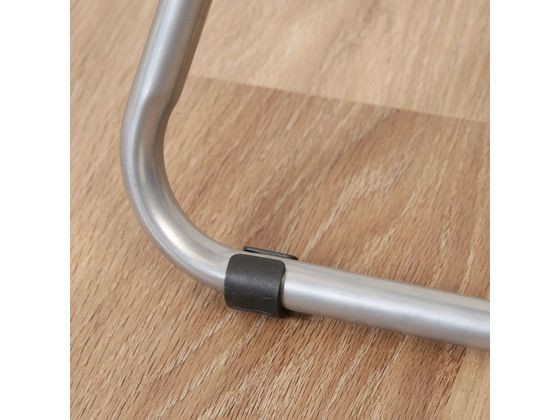 不二貿易 パイプスリムチェアー FB-32BK(1010BK) 88625 1脚(ご注文単位1脚)【直送品】