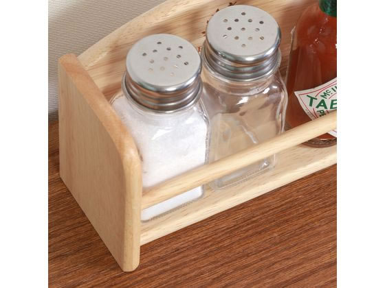 不二貿易 木製スパイスラック ボヌール 22650 1個（ご注文単位1個）【直送品】