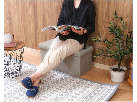 不二貿易 ハント ストレージベンチ 6030 ライトグレー 86139 1台(ご注文単位1台)【直送品】